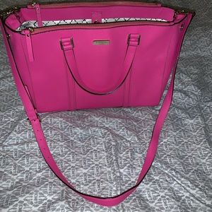 Hot pink Kate Spade oversized crossbody.